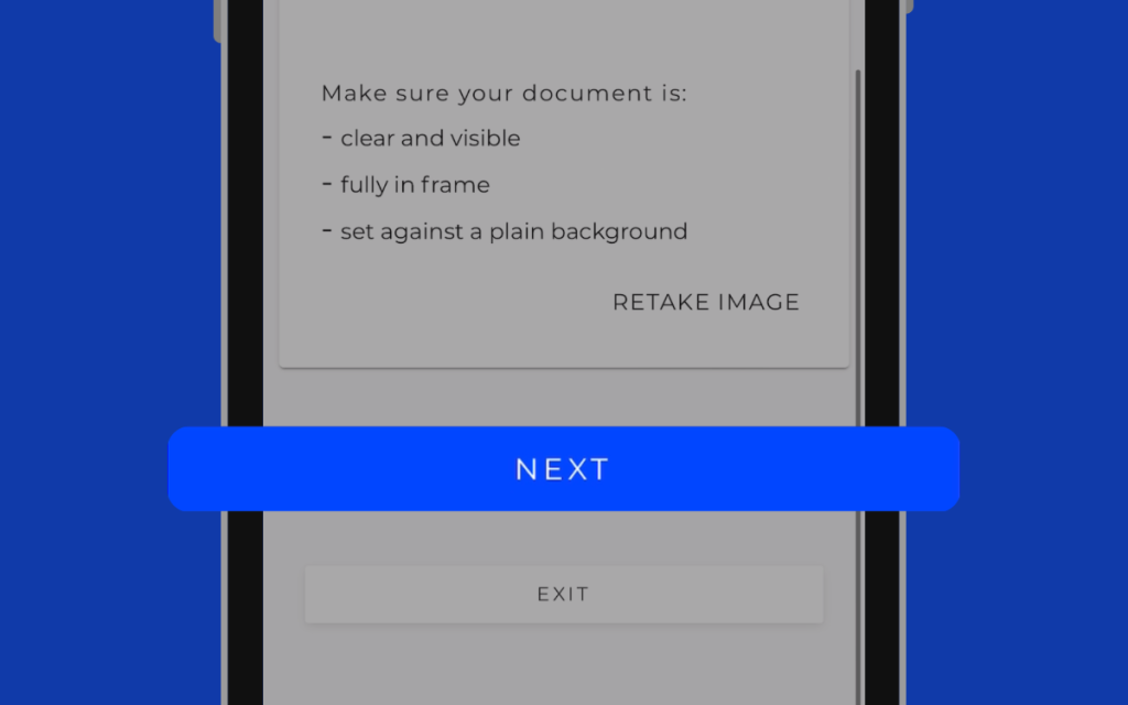 본인 인증 서류 확인 이미지