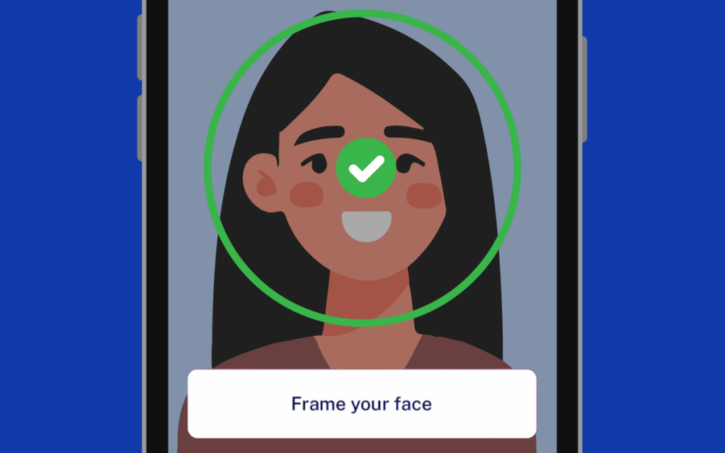 본인 인증 사진 이미지